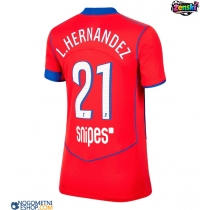 Ženski Nogometni dresi Paris Saint-Germain Lucas Hernandez #21 Tretji 2025-26 Kratek Rokav